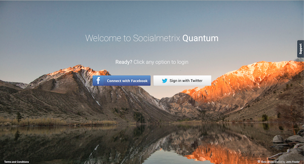 Quantum Login Screen