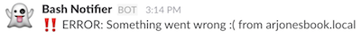 slack-error-message