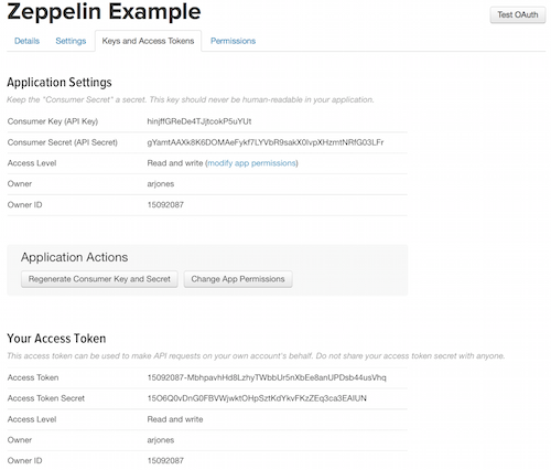 Twitter’s Access Tokens